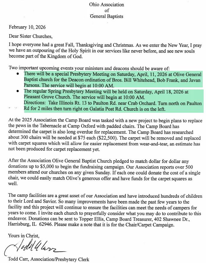 Spring 2026 M&D Meetings