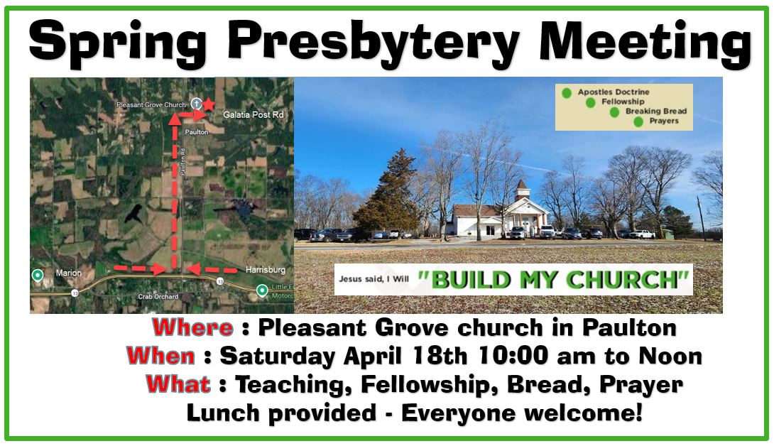 Spring 2026 Presbytery Meeting